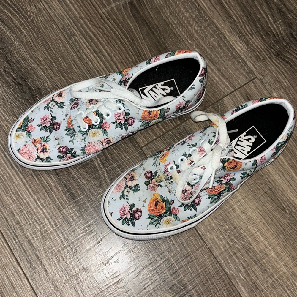 Floral Vans